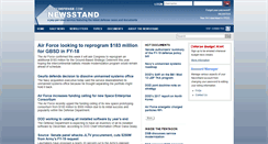 Desktop Screenshot of defensenewsstand.com